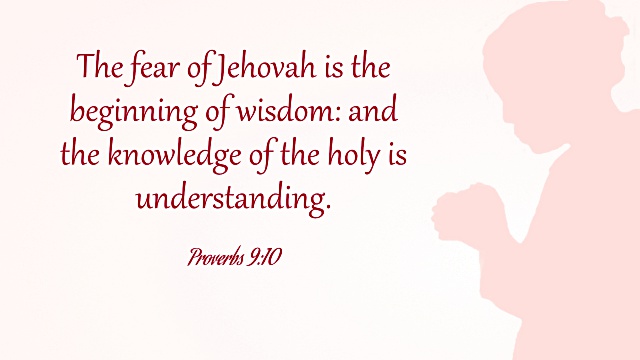Proverbs 9 10 