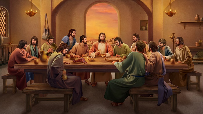 Jesus Last Supper Bible