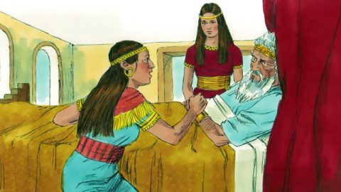 David Renews His Oath To Bathsheba - Bible Story